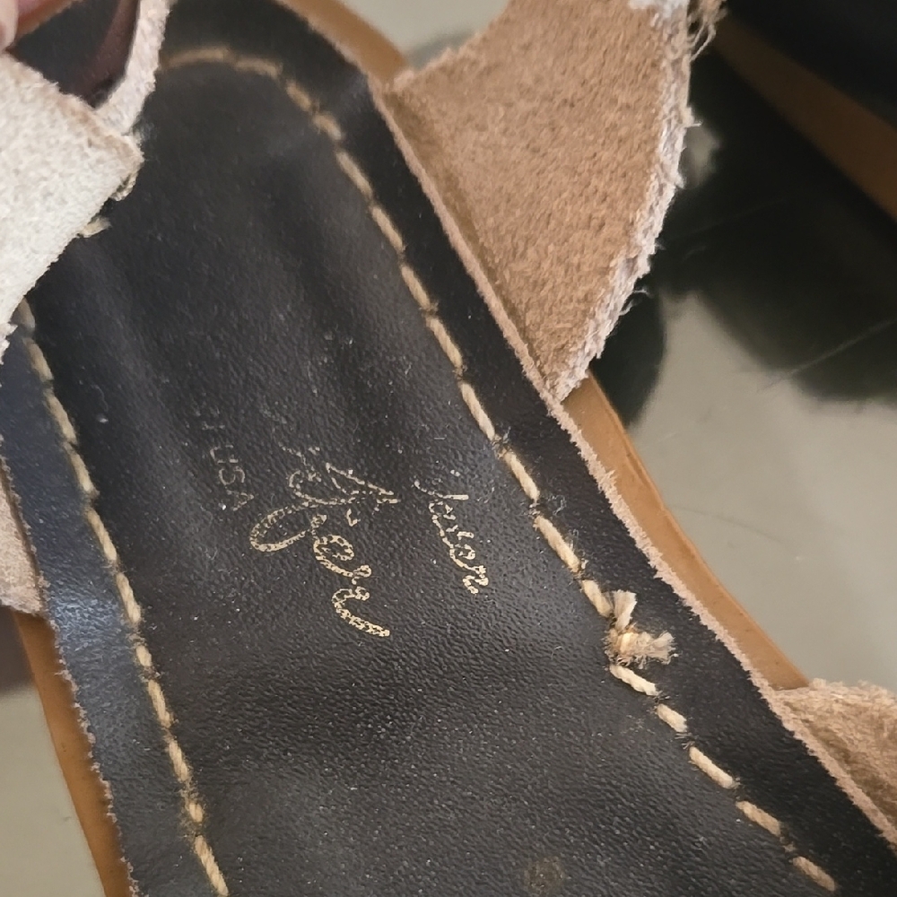 Kids Navy Sandals - Picture 3 of 5